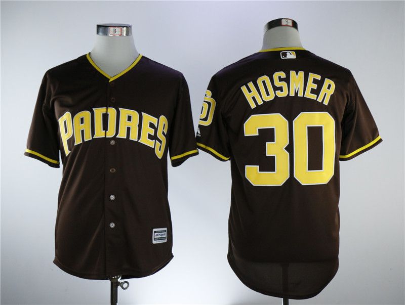 Men San Diego Padres 30 Hosmer Coffee Game MLB Jerseys